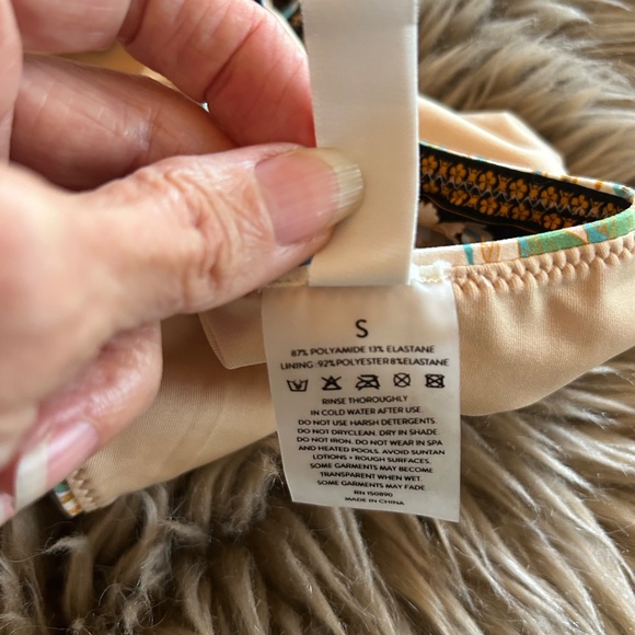 NWOT Spell And The Gypsy Collective Cheeky Bikini Bottom - Cloud Dancer - Sz S - Picture 10 of 11